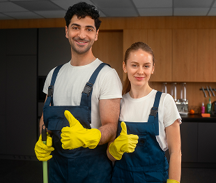 cleaning team